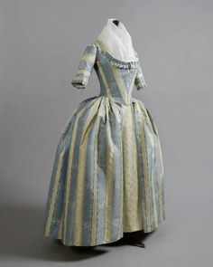 1700s Dresses, 1780s Fashion, 18th Century Gown