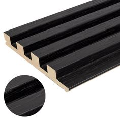 an image of black wood planks on white background