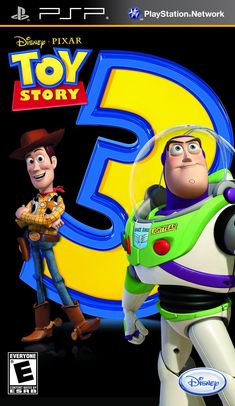 the cover art for disney pixar's toy story 3