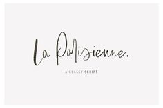 the words la polistene are written in cursive handwriting