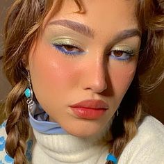 Makeup Looks Ideas, Editorial Make-up, 2021 Makeup, Maquillage On Fleek, Funky Makeup, Mekap Mata, 20 Makeup, Makeup Cute, Prom Look