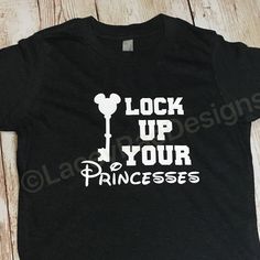 Lock up your princesses youth triblend tee, crew neck , color options, boys tee, Disney shirt,  Boys disney shirt Boy Disney Shirts, Disney 2023, Rhinestone Projects, Family Disney Trip, Diy Disney Shirts, Disney World Shirts, Lock Up, Disney Life, Disney Shirt