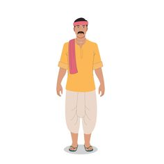 Village People Drawing, Indian Farmer Drawing, Farmer Cartoon Character, Farmer Character Design, Farmer Cartoon, Cartoon Farmer, Farmer Character