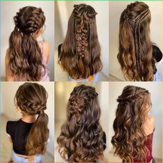 Easy Trendy Hairstyles, Formal Hairstyles For Long Hair, Hairstyles For Girls