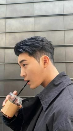 Haircuts For Round Faces Men Asian, Low Skin Fade Haircut Men Long Hair, Korean Mid Part Hair Men, Low Fade Asian Haircut, Short Mens Asian Haircut, Low Fade Haircut Mens Asian, Asian Guy Hairstyles Short, Asian Man Haircut Undercut, Short Asian Haircut Men Fade