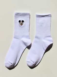 Designed to wear with your favorite sneakers (or sandals) to the park! Casual White Socks, Comfortable Casual Socks, Casual Everyday Socks, Casual Spring Socks, Trendy Comfortable White Socks, White Casual Socks For Spring, Casual White Socks For Spring, Fun White Socks For Summer, Comfortable White Socks For Outdoor