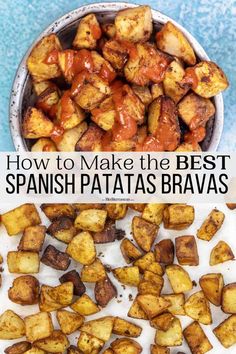 how to make the best spanish patatas braas