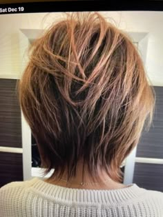 Short Hair With Longer Front Pieces, Stacked Inverted Bob Haircuts With Bangs, Razored Bob Haircut Choppy Layers, Short Shaggy Bob Choppy Layers, Short Messy Bob Choppy Layers, Choppy Chin Length Hair, Short Shaggy Haircuts Choppy Layers, Shaggy Bob For Fine Hair, Messy Short Hairstyles