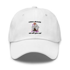 "Looking for a hat to improve your fashion game? Our Yoga Meditation Dad Hat is the perfect accessory!  Meditation in Like Hanging Out with Your Soul Quote Hat is designed with high-quality material that keeps it soft and comfortable throughout the day. Summer Dad Hat is designed with comfort in mind. Wear it to your kid's soccer game, wear it to the grocery store, wear it to the family reunion and let everyone know that you're the one in charge.  Inspirational Positive Hat with a built-in adjustable strap. The antique buckle makes them extra durable while staying true formality or casualness--whatever you're going for today Yoga Meditation Dad Hat is the basic staple of any wardrobe. It is the foundation upon which casual fashion grows. ✨Product Details✨ * 100% chino cotton twill * Green Soccer Games For Kids, Soccer Game, Meditation Gifts, Soccer Games, Soul Quotes, Camo Colors, Green Camo, Family Reunion, Dad Hat