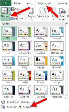 the font and number options in microsoft's office word editor, with two arrows pointing to