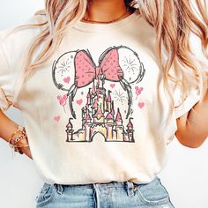 Disney Minnie Mouse Castle Shirt, Magic Kingdom Family Shirt, Vintage Disney Shirt, Disneyland Shirt, Magical Kingdom Gifts For Family By Miosama.  retro disney shirt,  Disney friends shirt,  disney family shirt, disney castle shirt,  disney world shirts,  disneyworld shirt,  Magic Kingdom Shirt,  mickey shirt,  disney sweatshirt,  disney shirt,  Family Disney Shirt,  disney trip shirt,  Disneyland Shirt ... Disneyland Shirt, Disney Sweatshirt, Disney Trip Shirts, Retro Disney, Magical Kingdom, Disneyland Shirts, Mickey Shirt, Disney World Shirts, Disney Friends