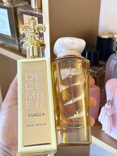 Boozy Vanilla + Floral Vanilla #vanilla #vanillagirlaesthetic #fragrancelover #fragrance #fragranceaddict #lattafa #Decembervanilla #athena #Maisonalhambra #perfumes #perfume Lataffa Eclair, Vanilla Perfumes, Warm Fragrance, Vanilla Fragrance