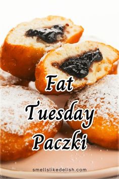 These indulgent Fat Tuesday Polish donuts are called Paczki (pronounced "poonch-key" or "punch-key").
​ You'll see these jelly or custard filled polish donuts for 1 to 3 days 
​tops just before Fat Tuesday each year. These Polish pastries are a 
​beloved symbol of Mardi Gras, bringing joy and sweetness to the 
​festivities. These indulgent doughnuts are only available for a few days each year at bakeries, Kroger, and other grocery stores. Paczki Recipe Easy, Fat Tuesday Paczki, Polish Donut, Biscuit Donuts, Mardi Gras Food, Kid Approved Meals, Canned Biscuits, Filled Donuts, Oreo Truffles