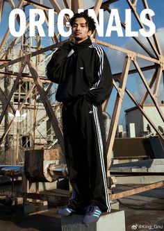 Adidas Hoodie Outfit, Adidas Track Jacket Outfit, Adidas Jacket Outfit, Adidas Originals Outfit, Adidas Outfit Men, Blackpink Instagram, Adidas New, Adidas Outfit