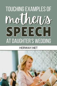 Your daughter’s big day is coming and you still didn’t write your wedding toast? Check out these examples of a mother’s speech at daughter’s wedding. Mother Daughter Wedding Gifts, Wedding Speech Quotes, Wedding Speech Examples, Toast Speech, Wedding Wishes Messages, Letter To Daughter