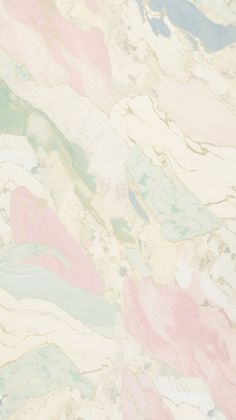 an abstract marble wallpaper with pastel colors and streaks on it's surface