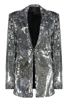 Sequin embellished itemlapel collarembellished buttons90% polyester, 10% polyamideComposition: 90% % Polyester, 10% % Polyamide Gucci Pumps, Fendi Wallet On Chain, Single Breasted Jacket, Valentino Bags, Signature Look, Luxury Shop, After Dark, Online Retail, Beautiful Shoes