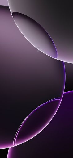 an abstract purple and black background with curved circles on the bottom right corner, as well as in the middle left corner