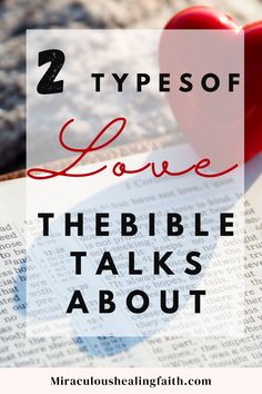 two types of love the bible talks about