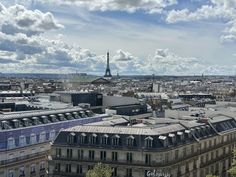 the view of paris from the top of the eiffel tower