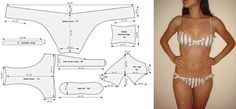 Grosgrain: 14 Free Swimsuit Patterns! Sewing Swimsuit, Lingerie Patterns, Bra Pattern