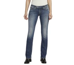 Feel confident and stylish in the Silver Jeans Co. Tuesday low-rise slim bootcut jeans. These jeans feature a flattering low-rise fit and a slim bootcut leg that creates a sleek silhouette, perfect for any casual outing. From Silver Jeans Co. Slim Bootcut Jeans, Indigo Jeans, Silver Jeans, Feel Confident, Bootcut Jeans, Low Rise, Sleek, Pants, Silver