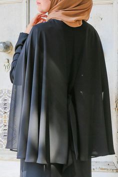 cape dress black White Cape Dress, Mennonite Cape Dress, Cape Dress Pattern, Black Cape Dress, Cape Dress Long, Dress Muslim Modern, White Cape, Dress Cape, Long Cape