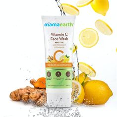 Mamaearth | Official Website | Buy Natural Skin Care Products Online. Turmeric For Skin, Vitamin C Face Wash, Stubborn Acne, Acne Face, Skin Care Cleanser, Vitamins For Skin, Sls Free Products, Skin Repair