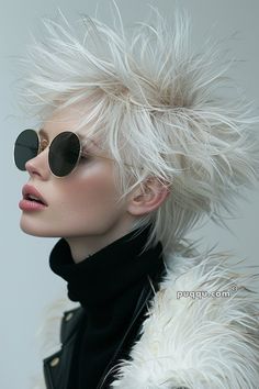 Mohawk Haircut for Women: Bold, Edgy, and Unapologetically You - Puqqu Mohawk Haircut For Women, Be Unapologetically Yourself, Undercut Mohawk, Messy Pixie Haircut, Mohawk Haircut, Haircut For Women, Curly Mohawk, Mohawk Styles, Messy Pixie