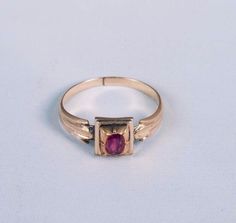 This is a 2.2 Gram 14K Yellow Gold Circa 1900 app. 1/3 ct. Oval Ruby Ring , the size is 6.75. The condition is like new with very little if any signs of wear. Stock # WB008R05 Most rings can be resized upon request.  This listing contains photographs of the actual item you will receive.  Our items are in excellent condition with little or no signs of wear and many are one of a kind pre-owned estate finds.   Please look closely at the pictures in this listing as they are part of the product description. Please read the description, as any imperfections or condition comments will be included.  We do our best to accurately describe the condition of each piece and encourage you to ask questions prior to purchase.  Due to a large number of unqualified returns, we will be charging a 20% restocki Oval Ruby Ring, Fine Jewelry Designers, Ruby Ring, Designer Jewelry, Ask Questions, Ruby, Jewelry Rings, Jewelry Design, Fine Jewelry