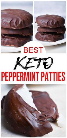 the best keto peppermint patties are made with chocolate and marshmallows