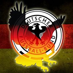 the german flag with an eagle on it