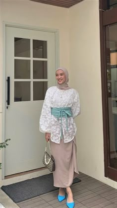 Kebaya Outfit, Batik Skirt, Stylish Plus Size Clothing, Hijab Trends