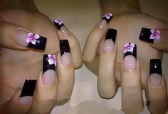 ★ Tie Nail Designs, Nail Designs Barbie, Nail Designs With Bows, Hello Kitty Nail Designs, Bow Nail Art Designs, Bows Nail Art, Color French Tip, Nails With Bows, Bow Nail Designs