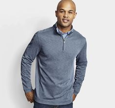 business casual outfits quarter zip Vintage Quarter Zip, Quarter Zip Men, Mens Business Casual Outfits, Mens Quarter Zip, Zip Design, Johnston Murphy, Mens Casual Outfits, Business Casual Outfits