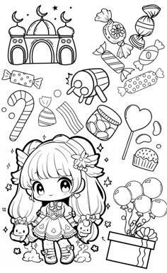 Happy Coloring Pages, Doodle Planner, Kawaii Coloring Pages, Anime Coloring Pages, Coloring Book Art, Cute Coloring Pages, Painting For Kids, Free Coloring Pages, Colouring Pages