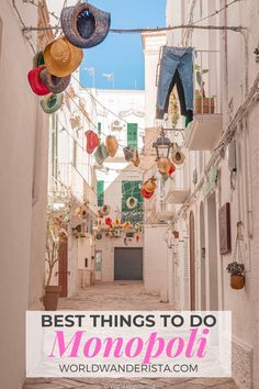 Top things to do in Monopoli; the ultimate guide to plan your trip Monopoli Italy, Italy Places, Amalfi Coast Travel, Sardinia Italy, Italy Travel Tips, Puglia Italy, Instagrammable Places