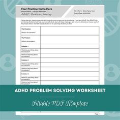 adhd problem solving worksheet. There are any references about adhd problem solving worksheet in brookedavis.my.id. you can look below. I hope this article about adhd problem solving worksheet can be useful for you. Please remember that this article is for reference purposes only. #adhd #problem #solving #worksheet Problem Solving Worksheet, Daily Challenges, Problem And Solution, Problem Solving