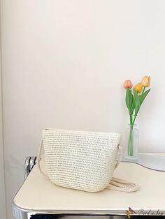 BirdinBag - Chic Straw Bag with a Minimalist Design Beach Vacations, Straw Tote, Beach Travel, Diy Supplies, Bag Bag, Color Khaki, Beach Trip, Beach Vacation, Summer Beach