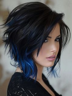 Highlight Ideas For Black Hair, Black Hair Trends, Ideas For Black Hair, Highlight Ideas, Granny Hair, Bold Hair Color, Edgy Hair, Haircut And Color, Hair Color And Cut