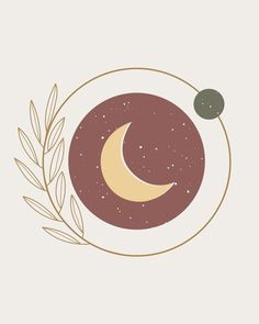 the moon and olives are on top of a plate