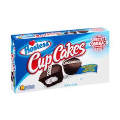 hostess cupcakes with white chocolate filling