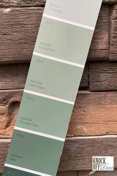 SW-basil-single-palette Sherwin Williams Basil Coordinating Colors, Sw Basil, Basil Sherwin Williams, Sherwin Williams Basil, Green Kitchen Cupboards, Whole House Colors, Dark To Light Ombre, Sherwin Williams Paint Neutral, Exterior Color Ideas