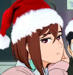 Momo Ayase (Dandadan)  Christmas matching icons. Christmas Anime Matching Pfp, Christmas Matching Icons, Christmas Matching, Christmas Icons, Haikyu!!, Matching Pfp, Matching Icons, Anime Icons