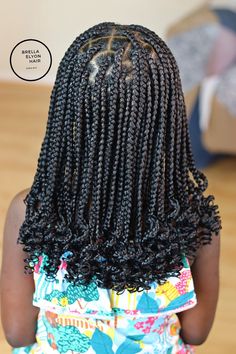 Coily Hair Braids, Braided Hairstyles Kids Black, Kids Styles Hair Black Braids, Style Of Braids, Braids For Black Kids, Braid Hairstyles For Kids, Girls Braided Hairstyles Kids, Short Hair Twist Styles