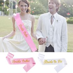 Party Bride Sash With Letter Print Wedding Celebrations Stole Marriage Bride Wedding Photography Sash Features: a of style and personalization to any party with this unique single party sash! Crafted from quality materials, this sash offer a comfortable fit for all body types. Perfect for single women attending parties / , this sash allows you to showcase your individuality. Whether its a party, gathering/ social event, this versatility sash is suitable for various occasion. Outstanding from the crowd and create lasting memories with this sash. Product Description: Party Bride Sash with Letter Print Wedding Celebrations Stole Marriage Bride Wedding Photography Sash Material: Polyester,Spandex Color: as the picture shows, (Due to the difference between different monitors, the picture may ha Bridal Accessories Belt, Bride Sash, Bride To Be Sash, Social Event, Bride Tribe, Bride Wear, Social Events, Single Women, Formal Wedding