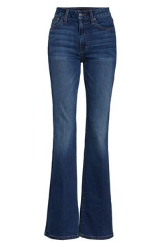 Create an hourglass effect in these high-waist bootcut jeans, designed with innovative, gravity-defying denim technology that lifts and smoothes, Style Name:Joe's Flawless - Hi Honey High Waist Bootcut Jeans (Stephaney). Style Number: 5871647. Available in stores. Hi Honey, High Waist Bootcut Jeans, Rok Mini, Bootcut Jean, Outfit Jeans, T B, Flare Leg Jeans, Jeans Bootcut, Dream Clothes