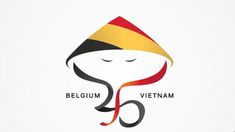 Công bố logo kỷ niệm 45 năm quan hệ ngoại giao Việt - Bỉ Logo K, Logo Design Set, Logo Number, Logo Icons, 50th Anniversary, Belgium, Vietnam