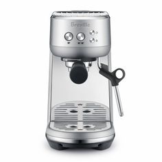 an espresso machine on a white background