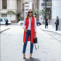 Reposhing This Item I Purchased From @Alybabie12. Loved It, But Unfortunately I’ve Never Used It And Should Be Owned By Someone Who Will Be Able To Take Advantage Of It, Red Is Gorgeous And Really Pops! Questions? Leave A Comment Below! Classic Red Sleeveless Outerwear, Classic Red Sleeveless Vest, Red Vest Outfit, Red Sleeveless Vest With Pockets, Red Dress Banana Republic, Red Cotton Button-up Outerwear, Red Puffer Vest, Red Vest, Size 12 Dress